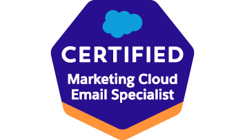 Salesforce Certified Marketing Cloud Email Specialist